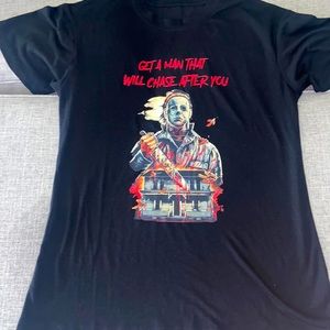 Michael Myers Halloween women’s graphic tee